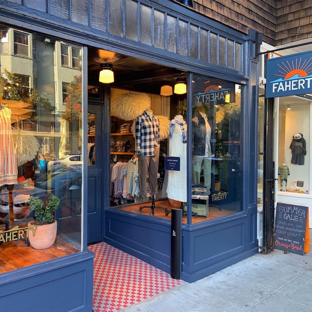 Faherty Brand Possibly Opening a Second San Francisco Store