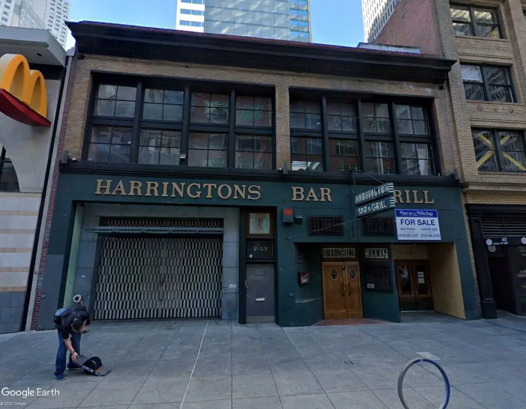 Downtown San Francisco's Historic Irish Pub Harrington's Is Reopening
